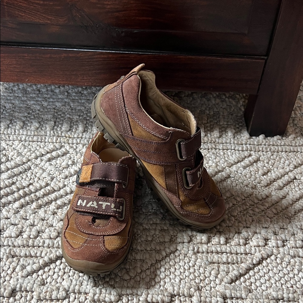 Naturino Kids Suede Shoes with Velcro Closure